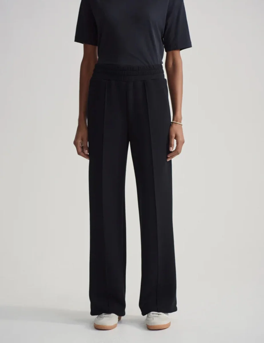 The Wide Leg Pant 30" - Black - Image 2